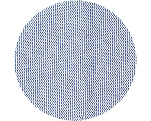 Covor rotund cu textură țesută