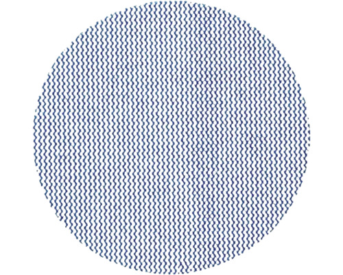 Covor rotund cu structură țesută