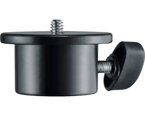 Adaptor metalic cu închidere prin șurub pentru blițuri de studio