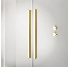 Ușă culisantă Radaway Furo Gold deschidere dreapta, 60x200 cm, sticlă securizată transparentă, profil auriu-thumb-4
