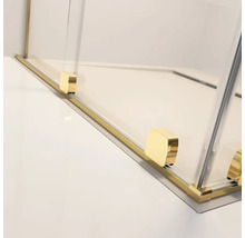 Ușă culisantă Radaway Furo Gold deschidere dreapta, 60x200 cm, sticlă securizată transparentă, profil auriu-thumb-5