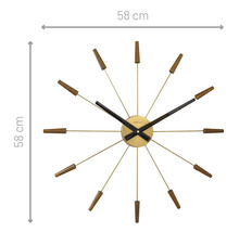 Ceas de perete Nextime cu diametrul de 58 cm
