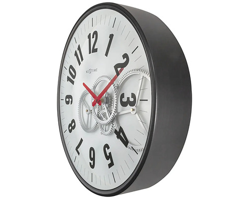 Ceas de perete Nextime cu mecanism vizibil