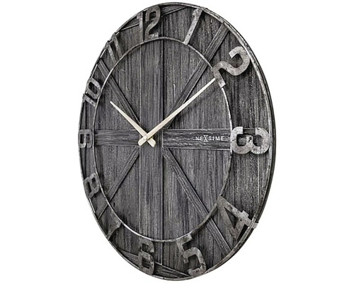 Ceas de perete Nextime cu design de poartă de hambar
