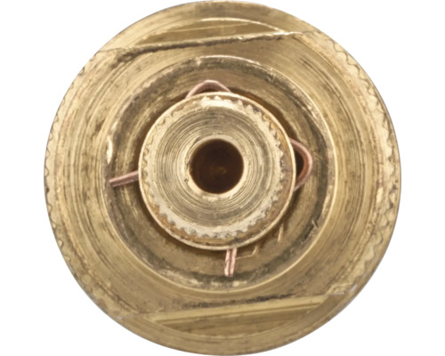 Detaliu duză din alamă