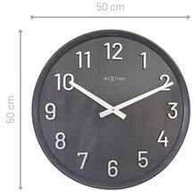 Ceas de perete rotund cu diametrul de 50 cm