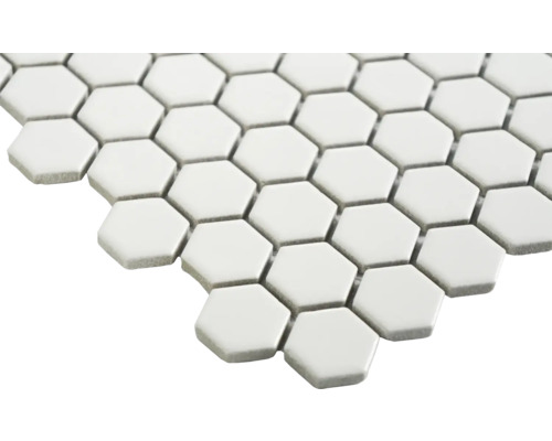 Placă de mozaic cu elemente hexagonale