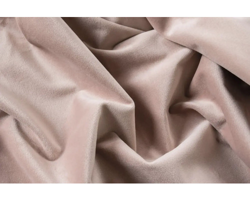 Prim-plan cu o țesătură de catifea bej