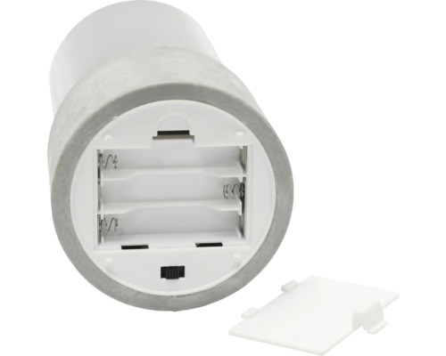 Compartimentul bateriei unei lumânări LED