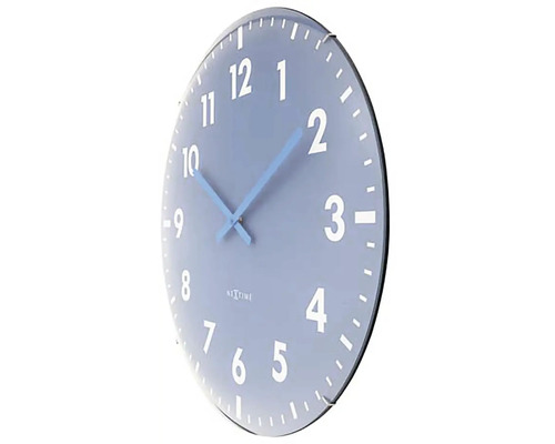 Ceas de perete rotund cu indicator pentru oră și minut