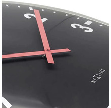 Vizualizare detaliată a unui ceas de perete Nextime cu indicator pentru ore și minute