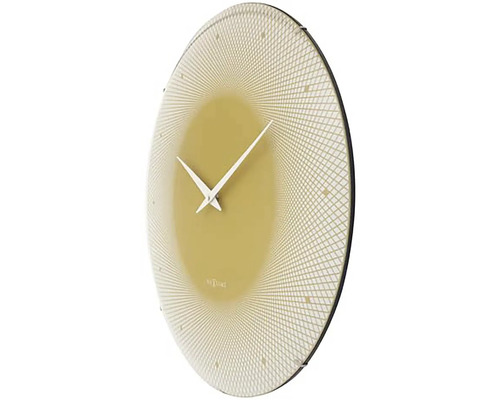 Ceas de perete cu model abstract