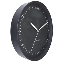 Ceas de perete cu cifre și logo NEXTIME