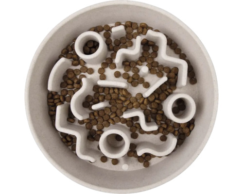 Castron pentru câini cu labirint pentru hrană