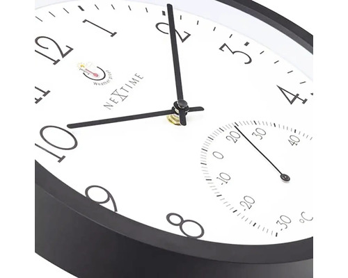 Ceas de perete Nextime cu termometru
