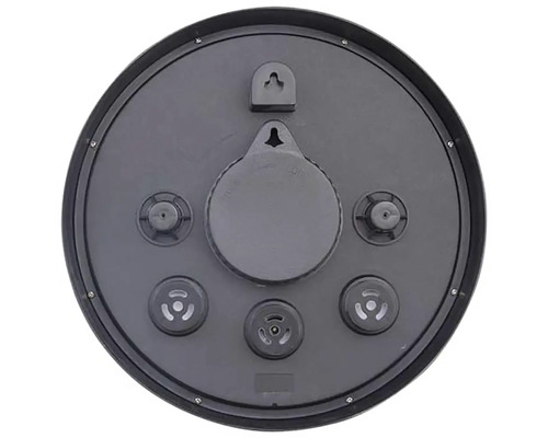 Spatele unui ceas rotund cu sistem de agățare