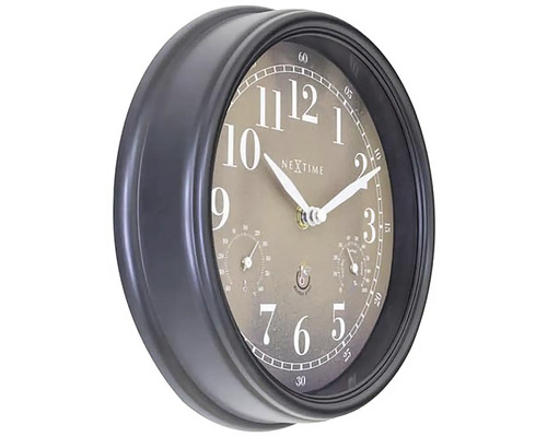 Ceas de perete cu termometru și higrometru