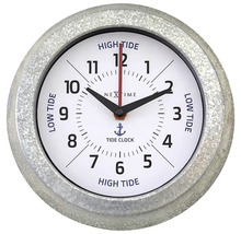 Ceas de maree Nextime Tide Clock cu ramă metalică