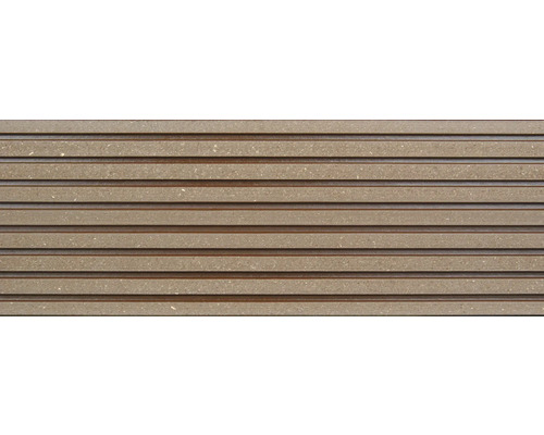 Decking de terasă din plastic cu suprafață canelată