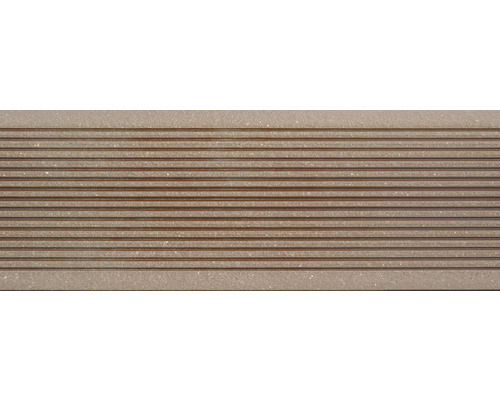 Scândură de terasă cu suprafață canelată