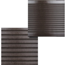 Profil WPC Konsta pentru terasă ciocolatiu 25x145x1000 mm-thumb-3