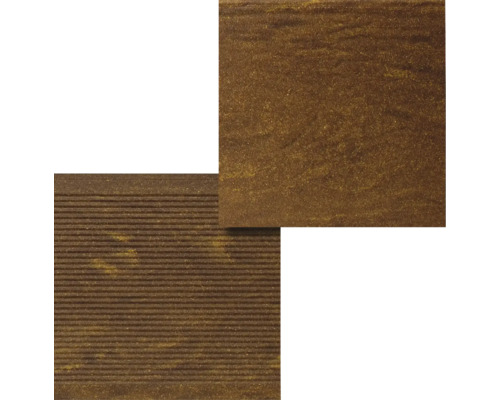 Decking din lemn cu suprafață canelată