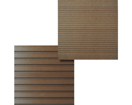 Scânduri de terasă din material compozit cu suprafață canelată