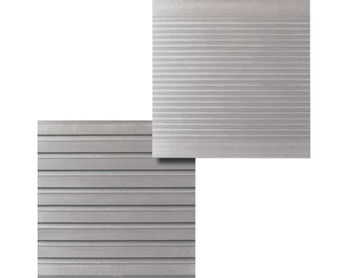 Placă gri canelată cu model orizontal
