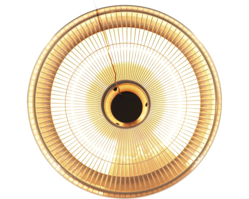 Lampă de încălzire rotundă cu grilaj de protecție