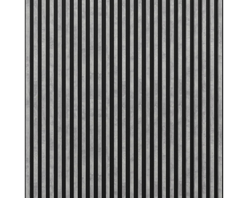 Placă decorativă cu dungi verticale pentru placarea pereților și a tavanelor