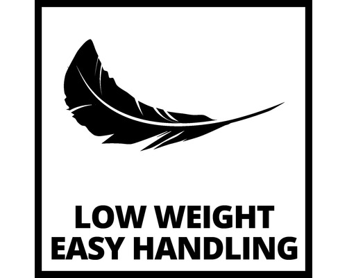 Simbol pentru greutate redusă și manevrare ușoară