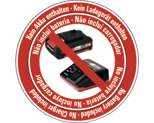 Simbol: Bateria și încărcătorul nu sunt incluse