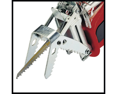 Fierăstrău pentru metal cu mecanism și lamă de fierăstrău