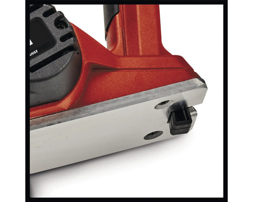 Vizualizare detaliată a unei rindele cu bază metalică