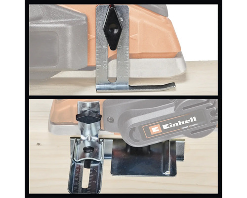 Vizualizare detaliată reglaj adâncime rindeluit