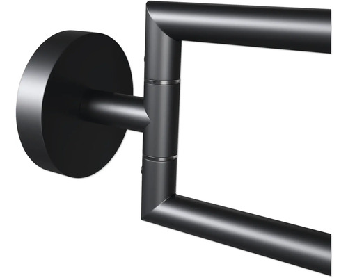 Suport pivotant pentru prosoape, pentru montare pe perete