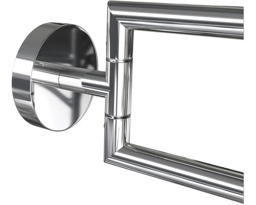 Suport rotativ pentru prosop, din metal, pentru montare pe perete