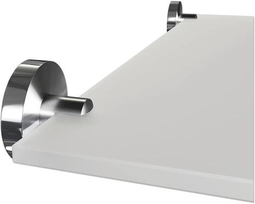 Raft de sticlă cu suporturi