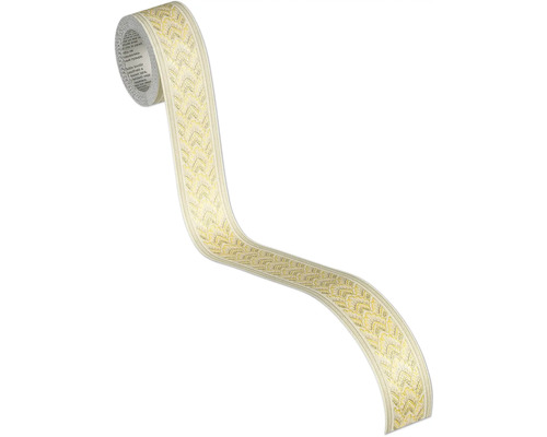 Bandă decorativă cu model zig-zag pe rolă