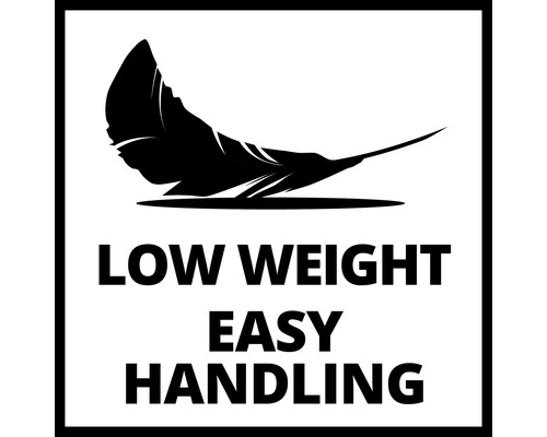 Simbol pentru greutate redusă și manevrare ușoară