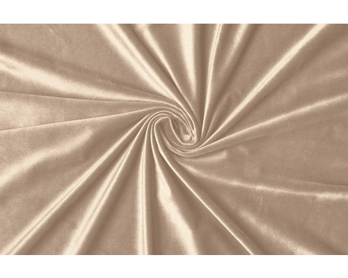 Prim-plan cu o țesătură de catifea bej