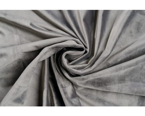 Prim-plan cu țesătură de catifea gri, răsucită