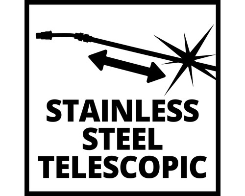 Simbol pentru funcția telescopică din oțel inoxidabil