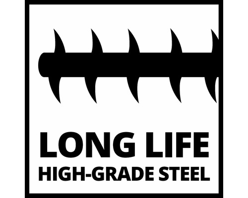 Simbol pentru durată lungă de viață și oțel de înaltă calitate