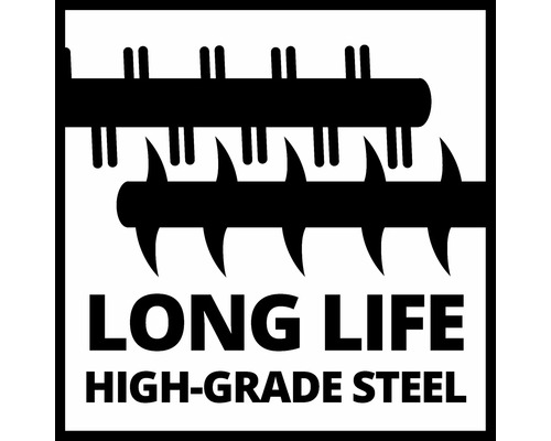 Simbol pentru durată lungă de viață și oțel de înaltă calitate