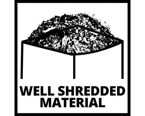 Simbol pentru material bine mărunțit