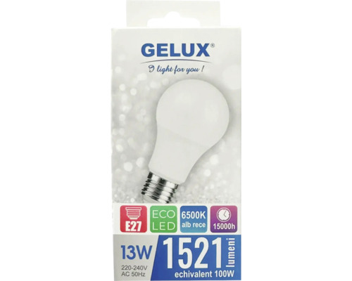 Bec LED Gelux E27 13 wați