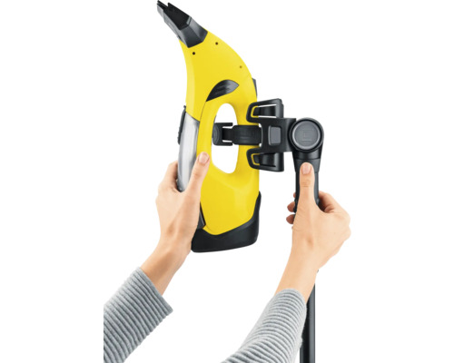 Aspirator de geamuri cu mâner în mâini