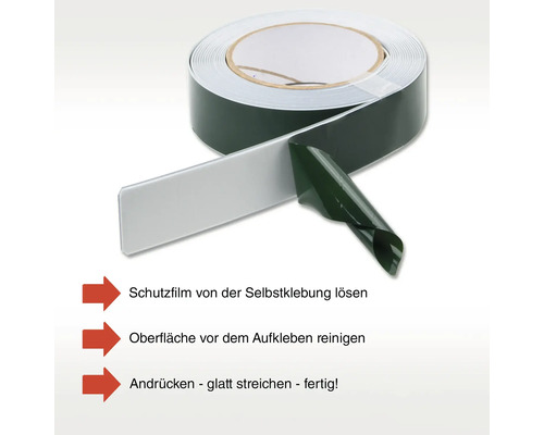 Rola bandă adezivă dublă cu folie de protecție