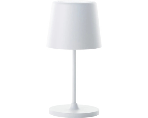 Lampă de masă cu abajur și bază rotundă